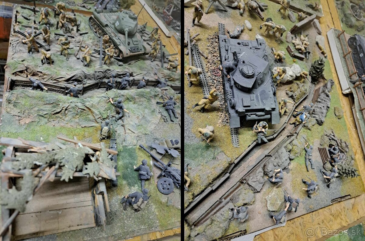 DIORÁMY - prevažne 2. svetová vojna (na výmenu) - 9