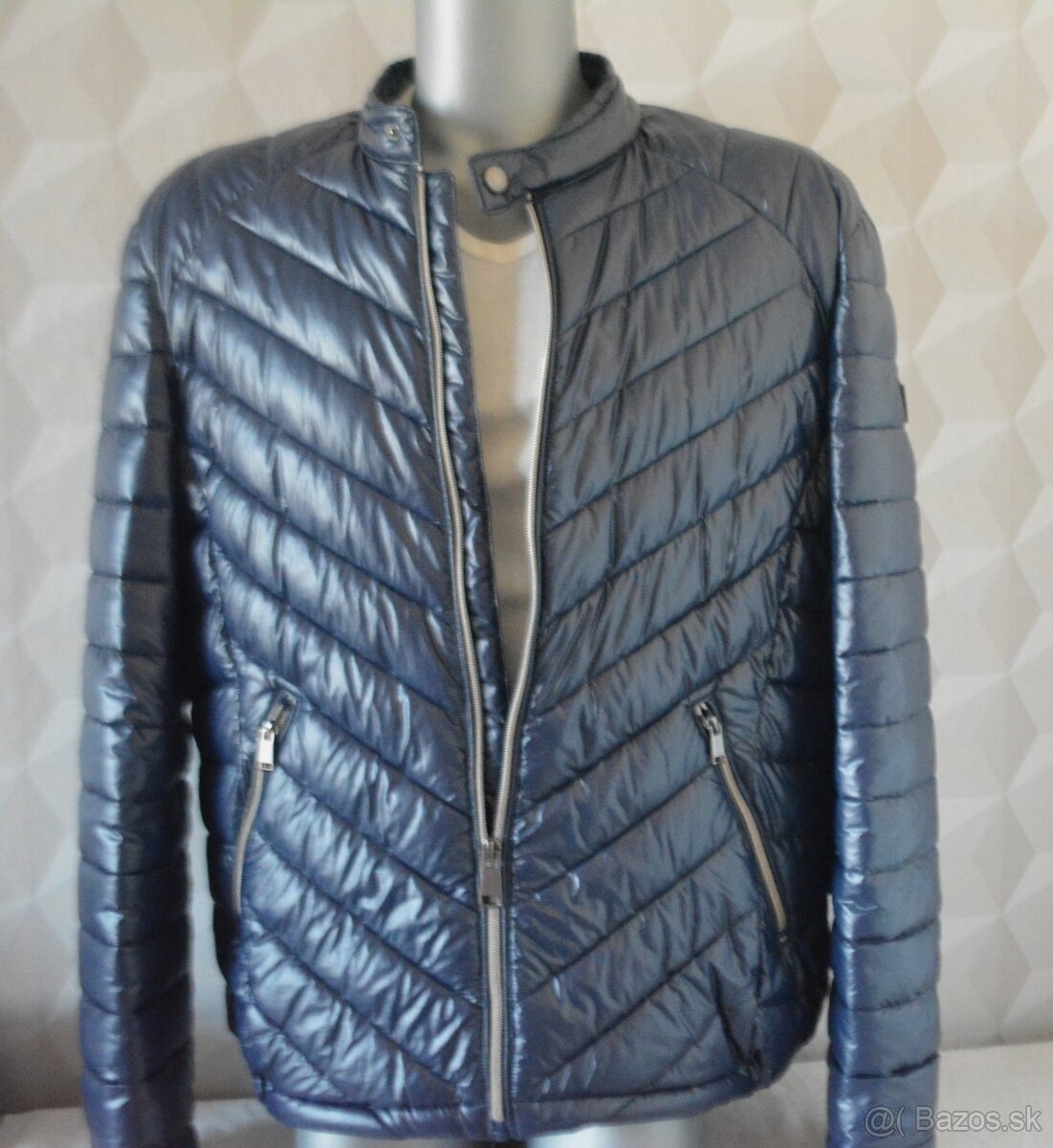 Guess, pánska prešívaná bunda veľ. XL - 9