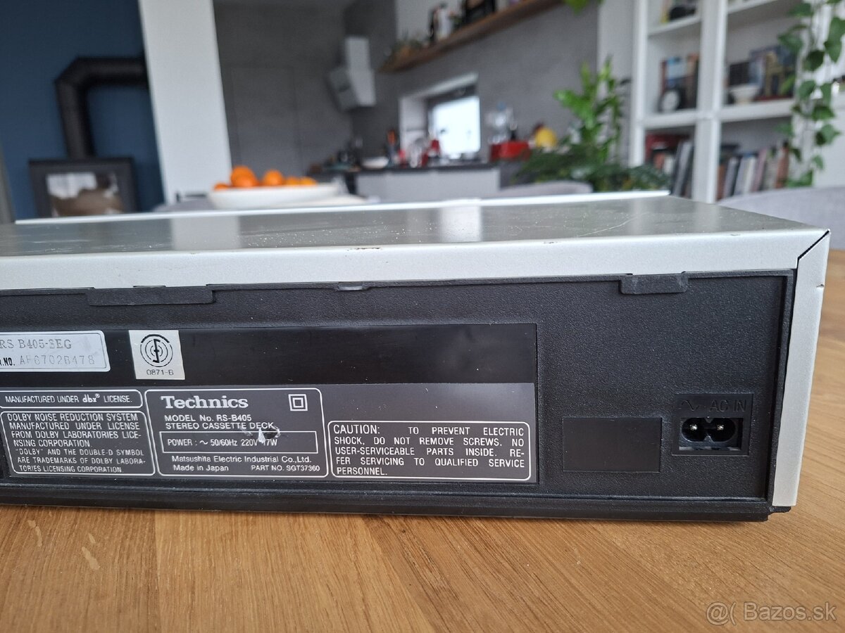 Deck Technics RS-B405 + tuner Technics ST-G4 - 9