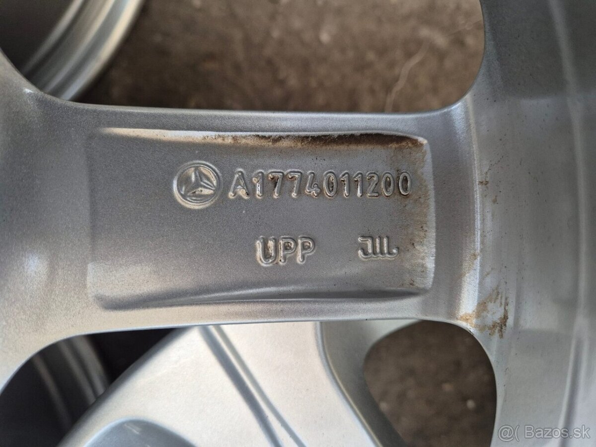 5x112r17 ET44 x 6,5J elektróny originál MERCEDES - 9