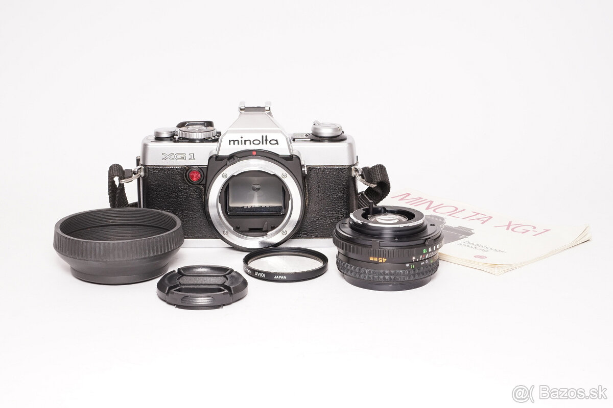 Minolta XG 1, MD 45mm/2 - 9