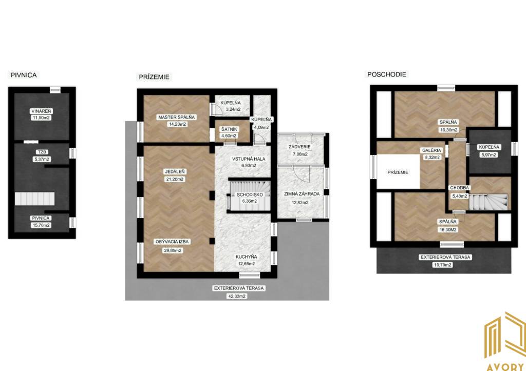 NOVOSTAVBA 5 - IZB.ROD.DOMU, POZEMOK 900m2,ŠAJDÍKOVÉ HUMENCE - 9
