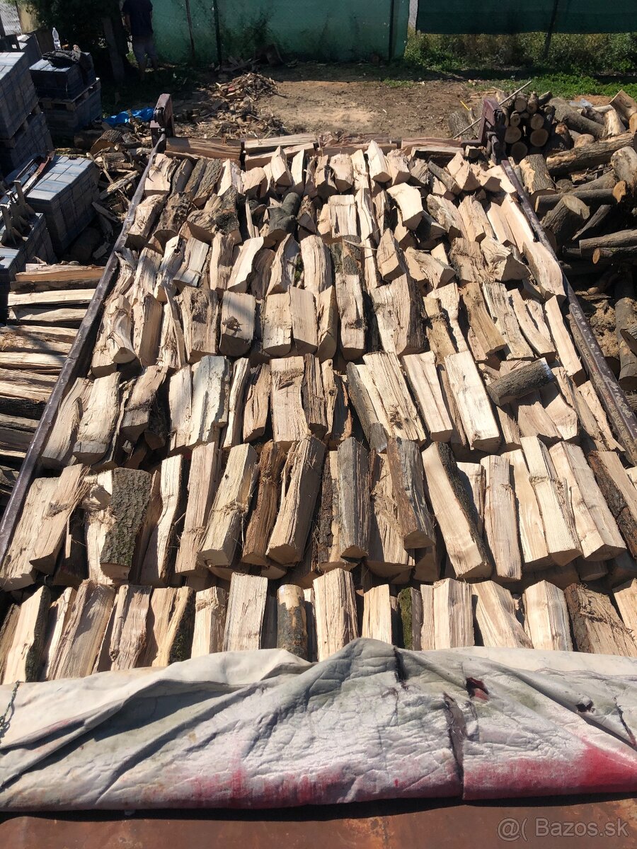 Predám palivove drevo buk jasen doprava 30km gratis - 9