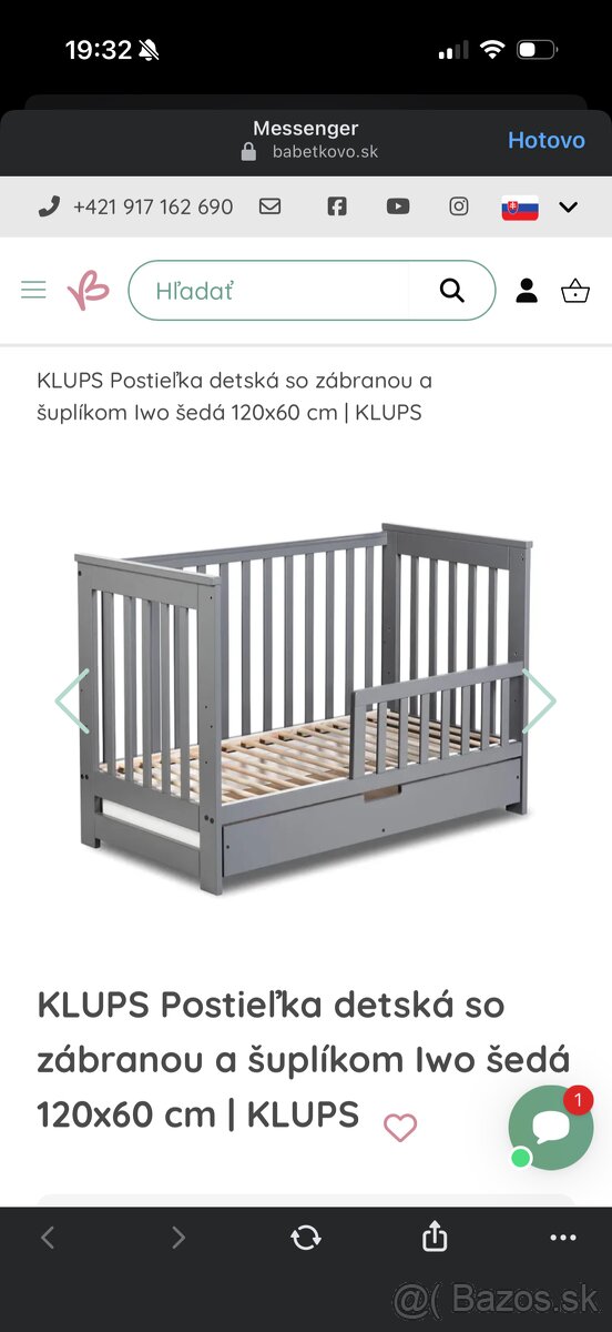 Detská postielka Klups - 9