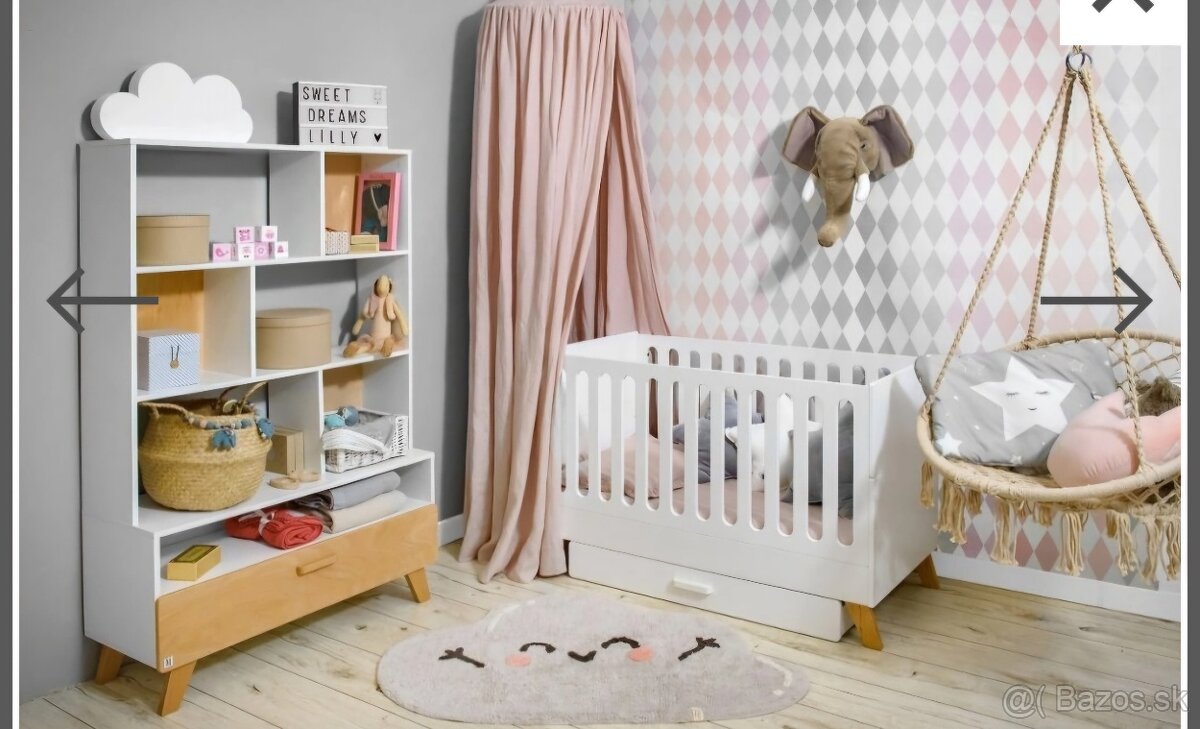 Detska postielka HOPPA + matrac - 9