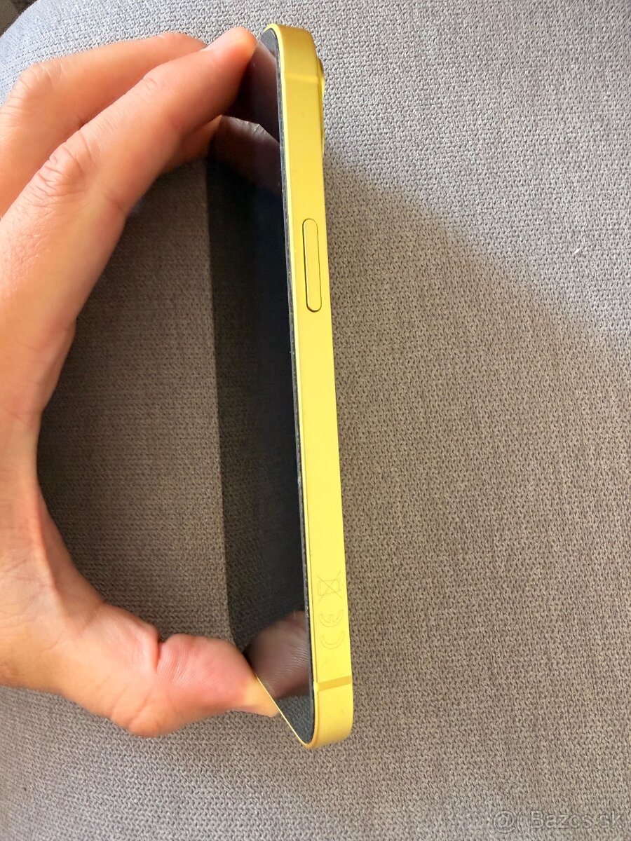 Predám iPhone 14 - Yelow - 128Gb - 9