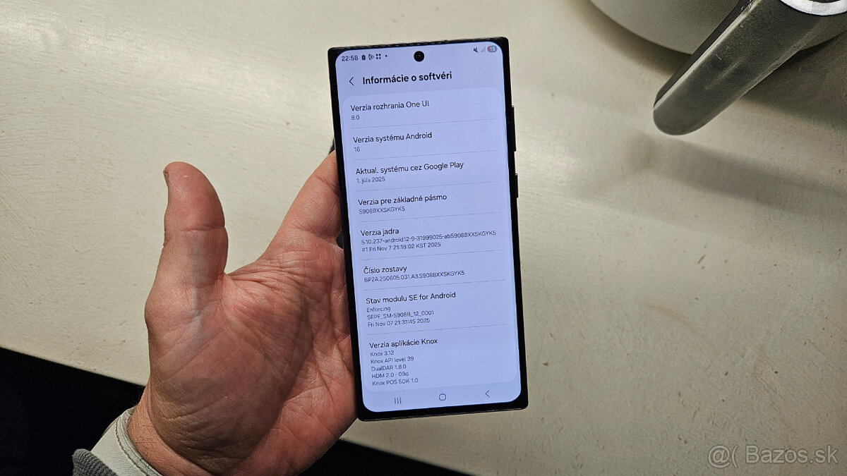 Samsung Galaxy S22 Ultra - menený LCD, nová batéria - 9
