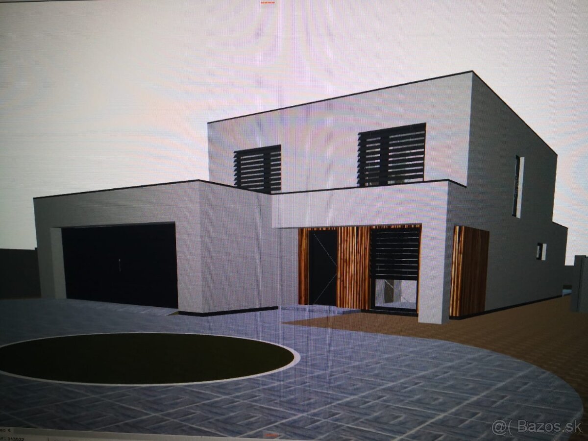 Predám rozostavaný luxusný RD v obci OPOJ - 9