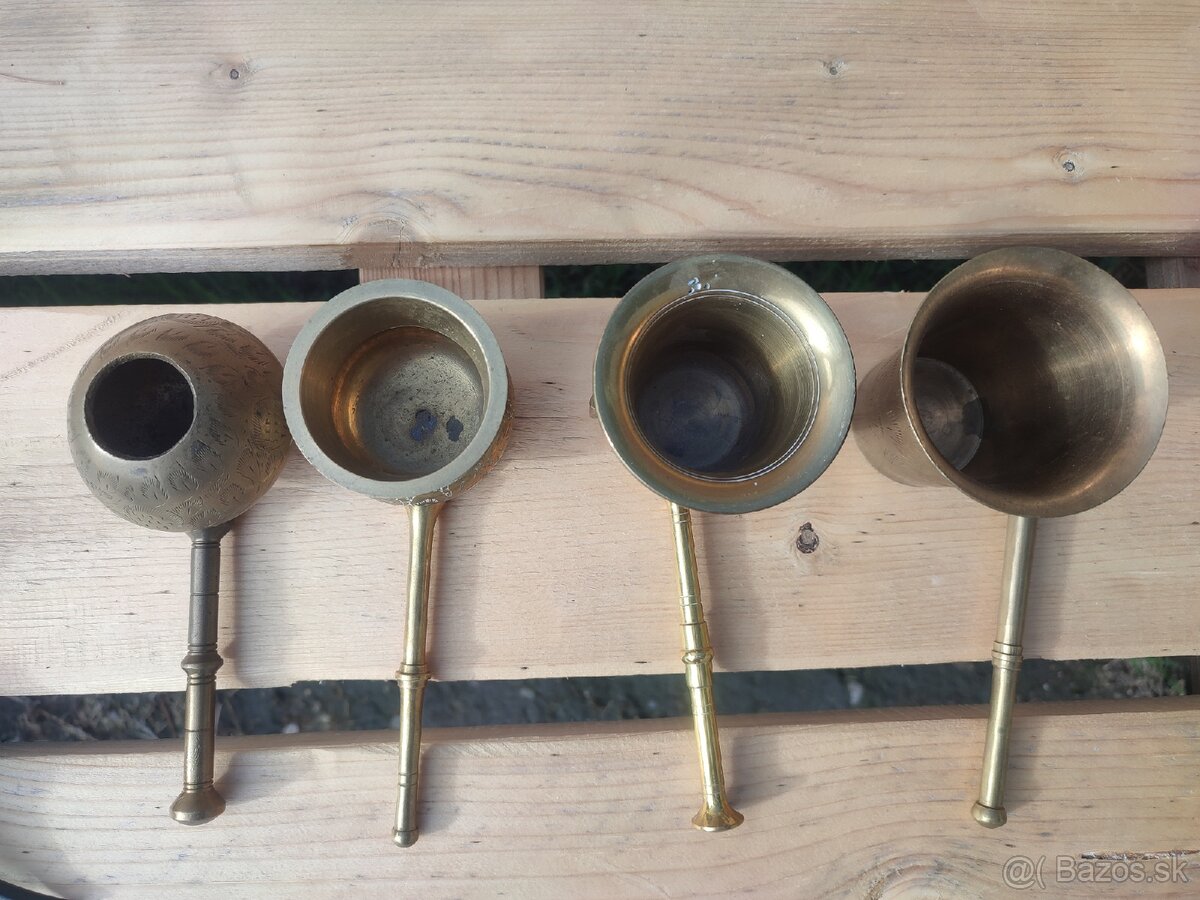 Mosadzné mažiare 15€ kus - 9