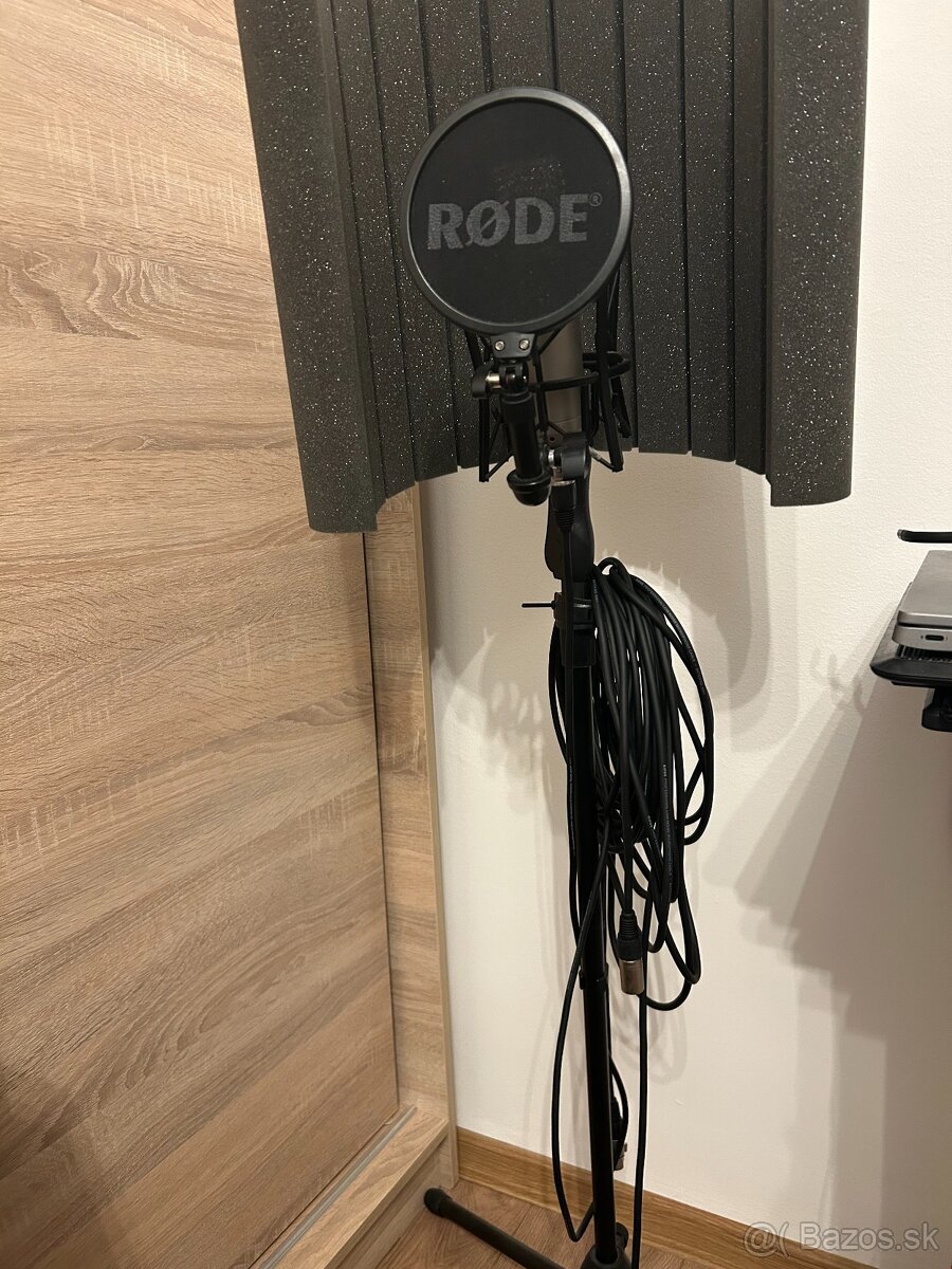 SET na nahrávanie audia (RODE FOCUSRITE + doplnky) - 9