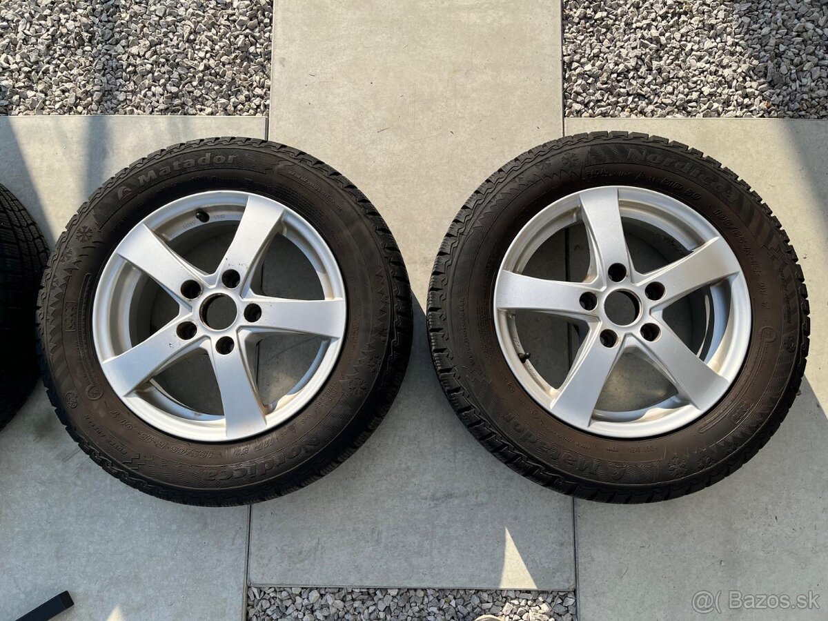 Hlinikove disky Dezent + Matador MP59 195/65 R15 - 9