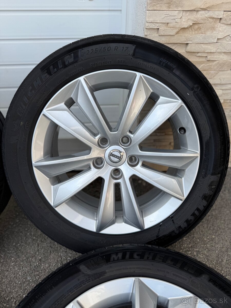 VOLVO ORIGINAL R17 / 225/50 - 5x108 - Elektrony / Disky - 9