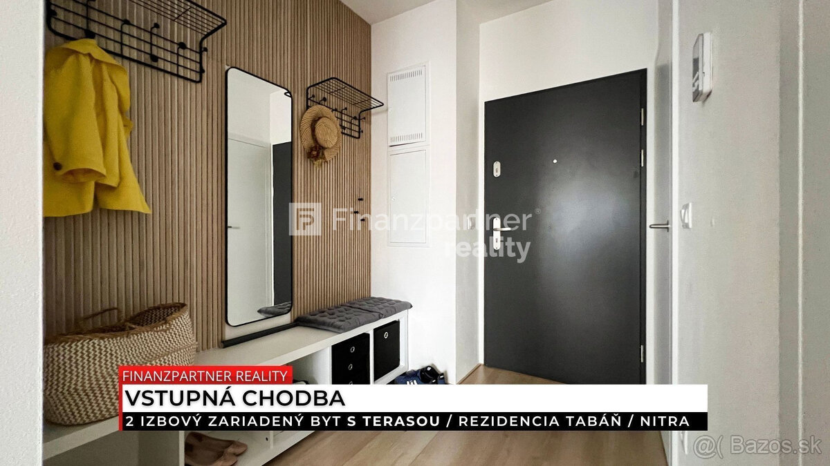 Prenájom - zariadený 2 izbový byt, Rezidencia Tabáň, Nitra - 9