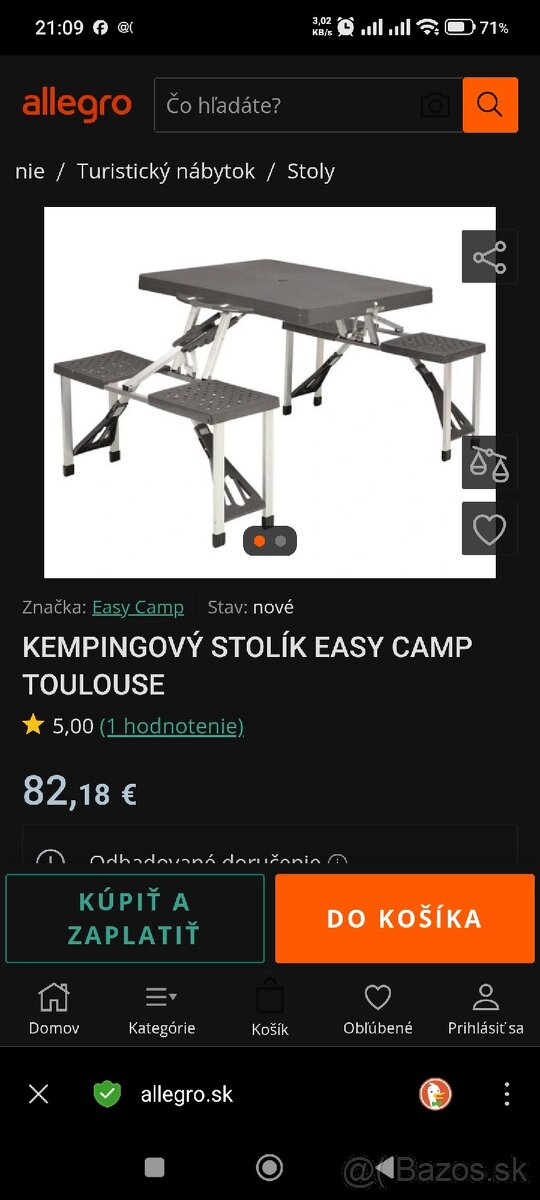 Kempingovy stôl - 9