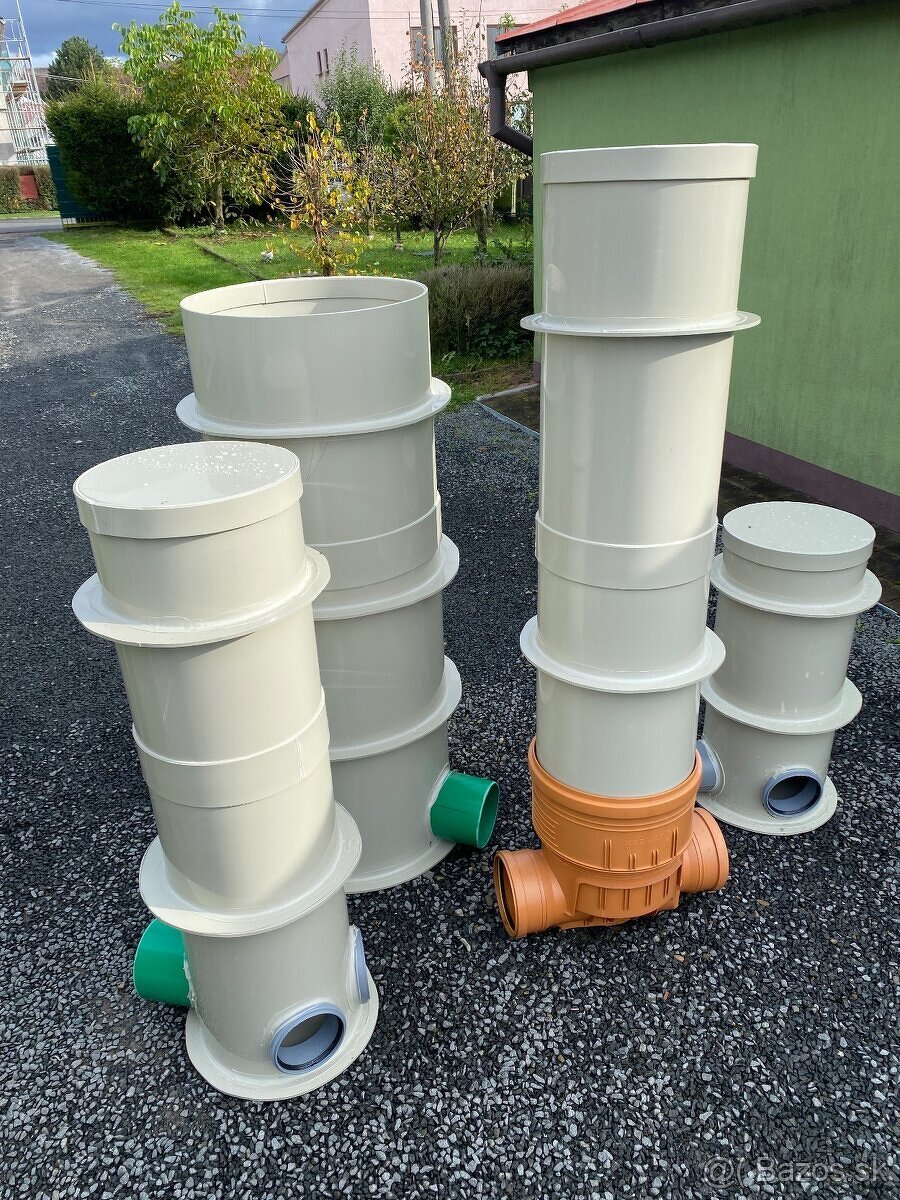 Vodomerná šachta, plastová žumpa, septik, čov, - 9