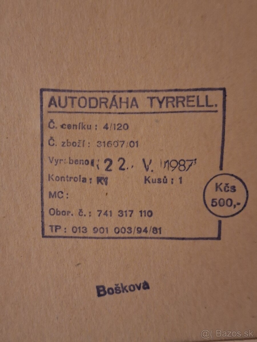 Autodráha Ites Tyrrell - 9