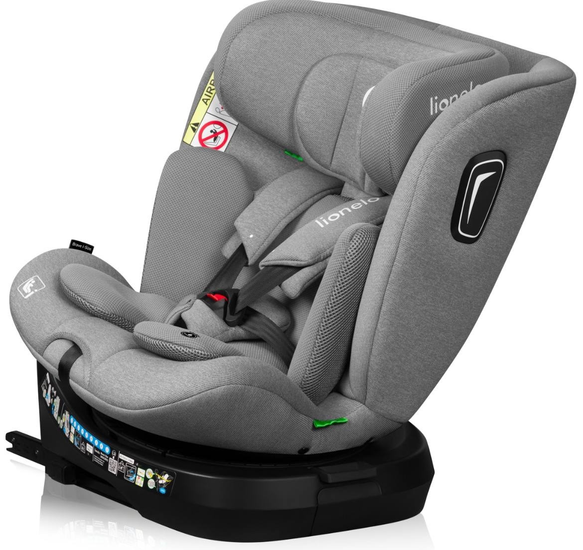 Luxusná Autosedačka I-SIZE (40-150) / 0-36 kg otočná 360 stu - 9