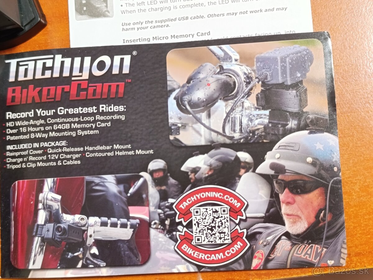 Tachyon motokamera + príslušenstvo - 9