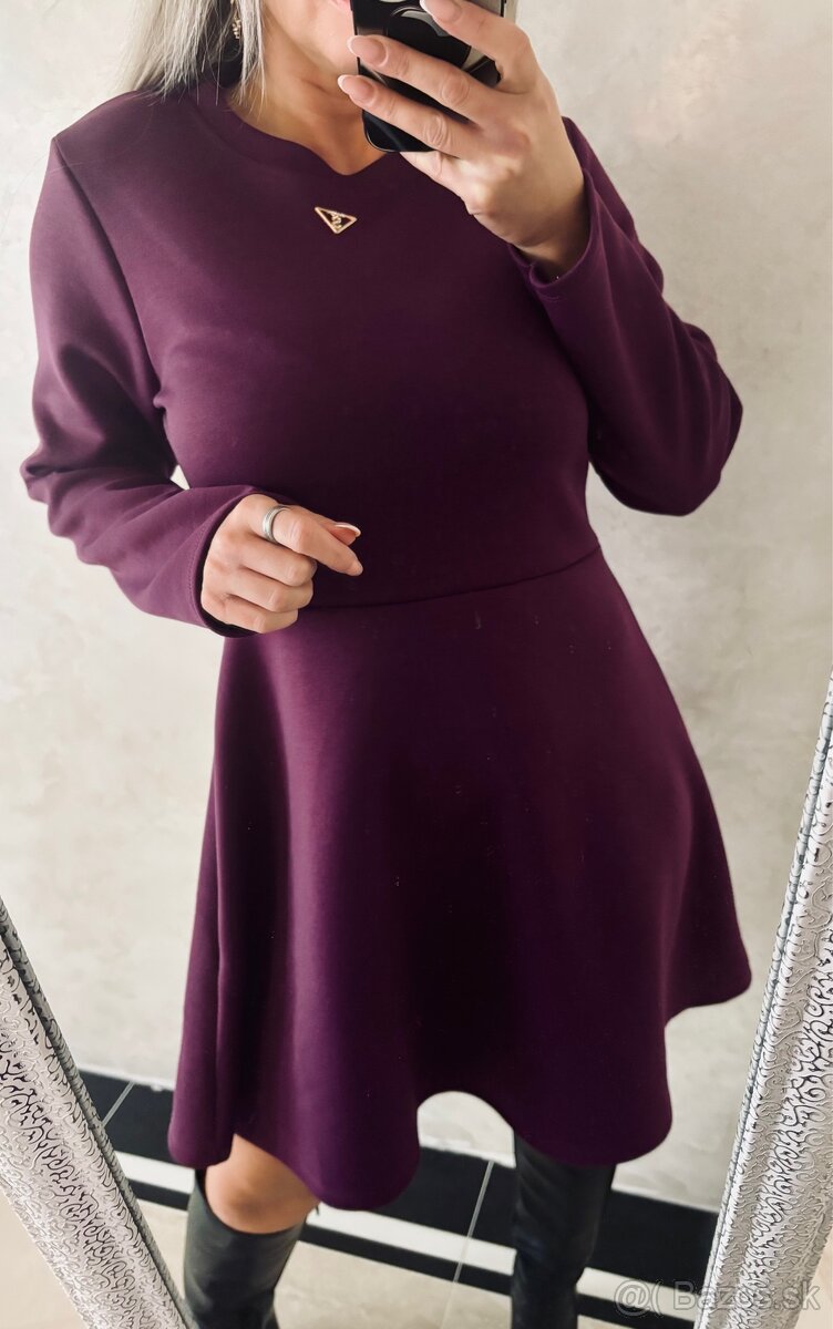 Damske šatičky violet - 9