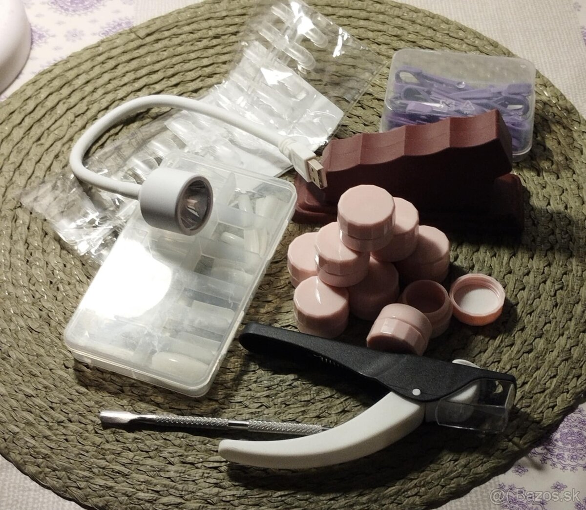 Sada na nechty + uv lampa.. - 9