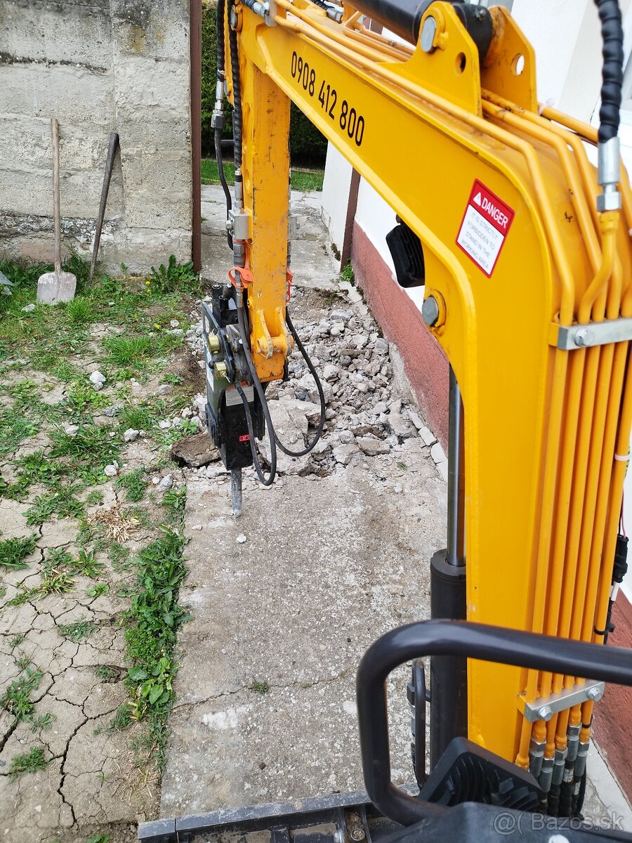 Výkopové práce minibagrom - 9