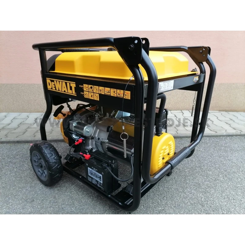 benzínová trojfázová elektrocentrála - 9