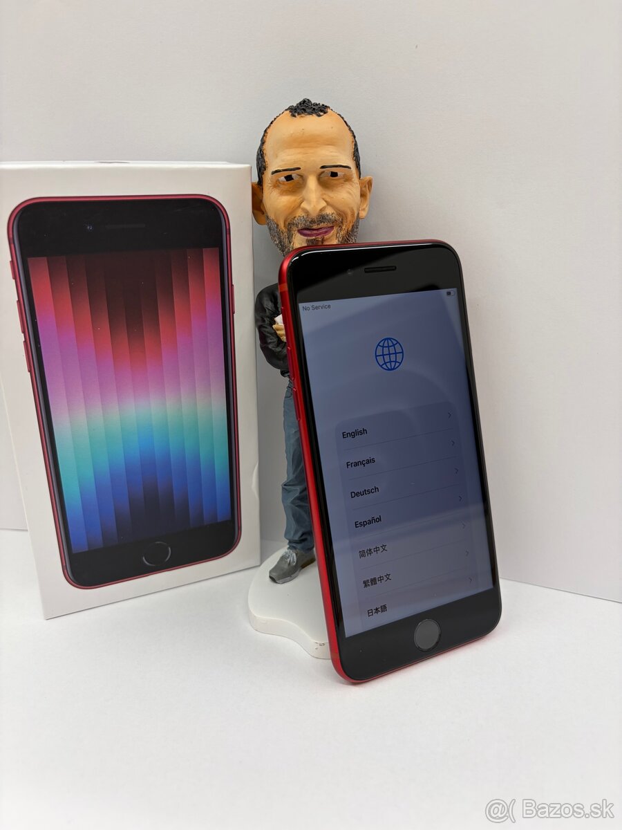 iPhone SE 3 generacia Red 64 GB - 9