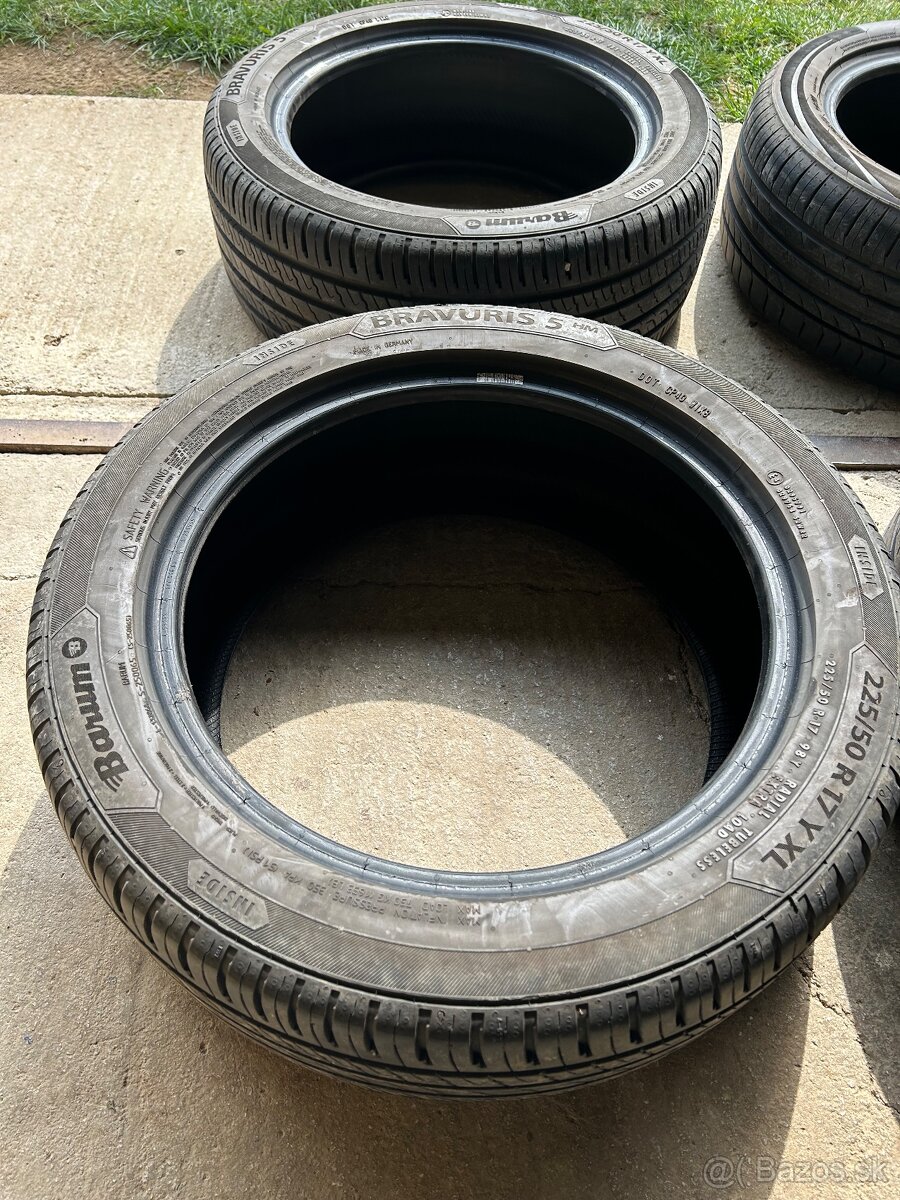 Letné pneumatiky 225/50r17 - 9