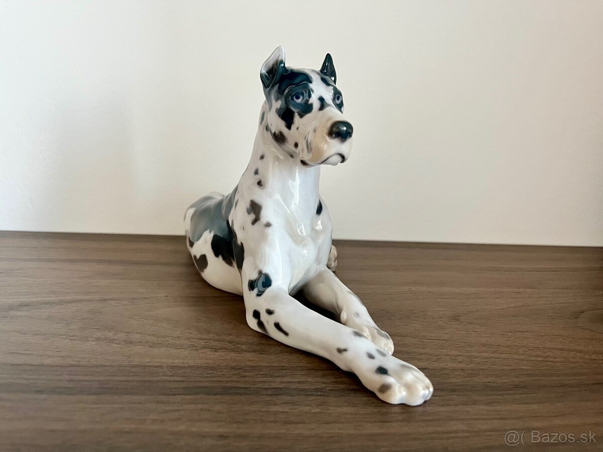 Porcelanovy pes - nemecka doga Bing&Grondahl Dansko - 9