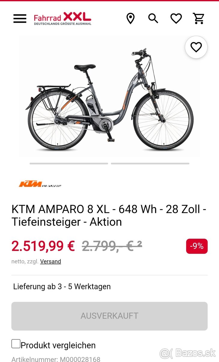 Predám elektrobicykel KTM - bez batérie - 9