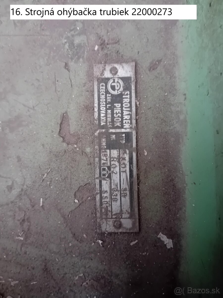 Vybavenie strojárskej dielne 4/6 - 9