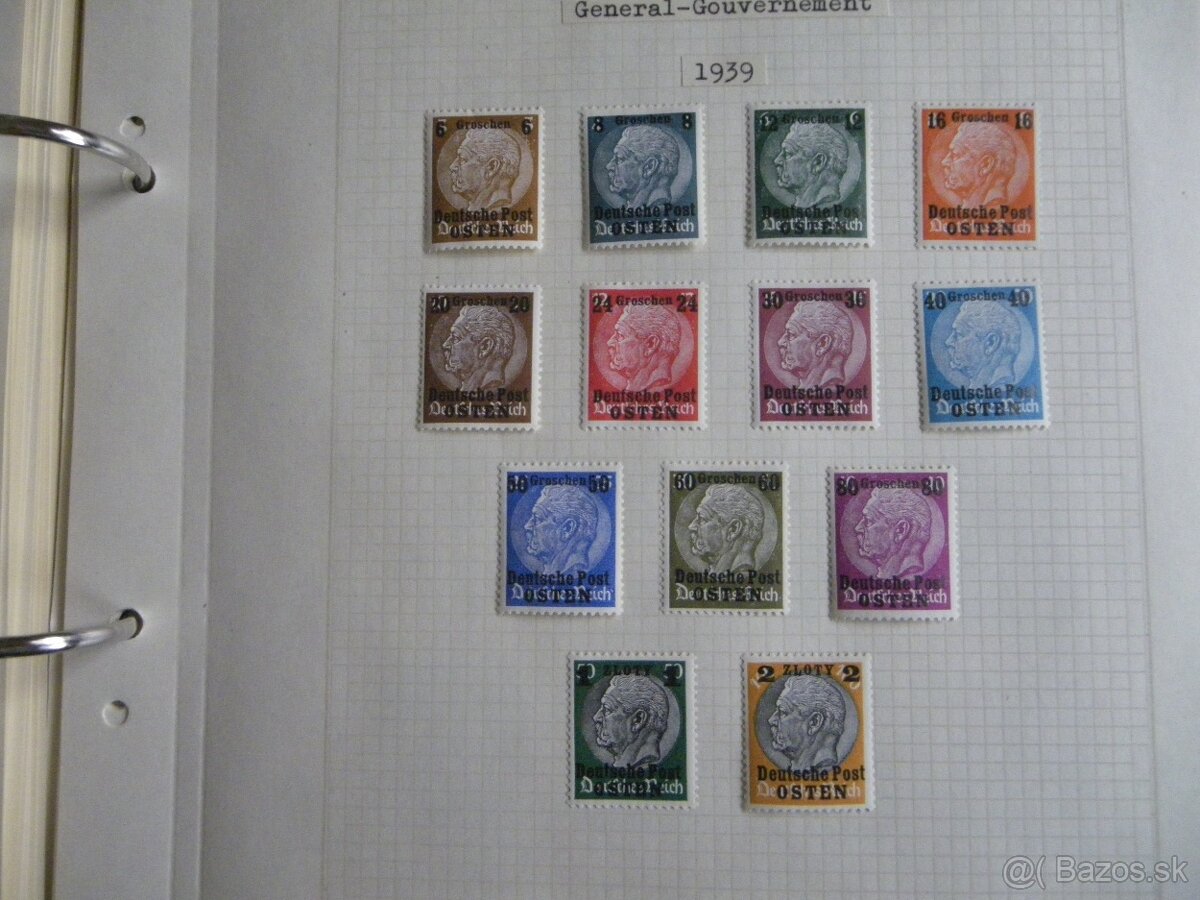 OKUPACNE znamky 1939-41 - 9