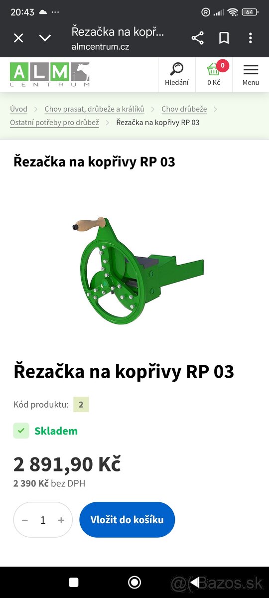 Rezačka na žihľavu - 9