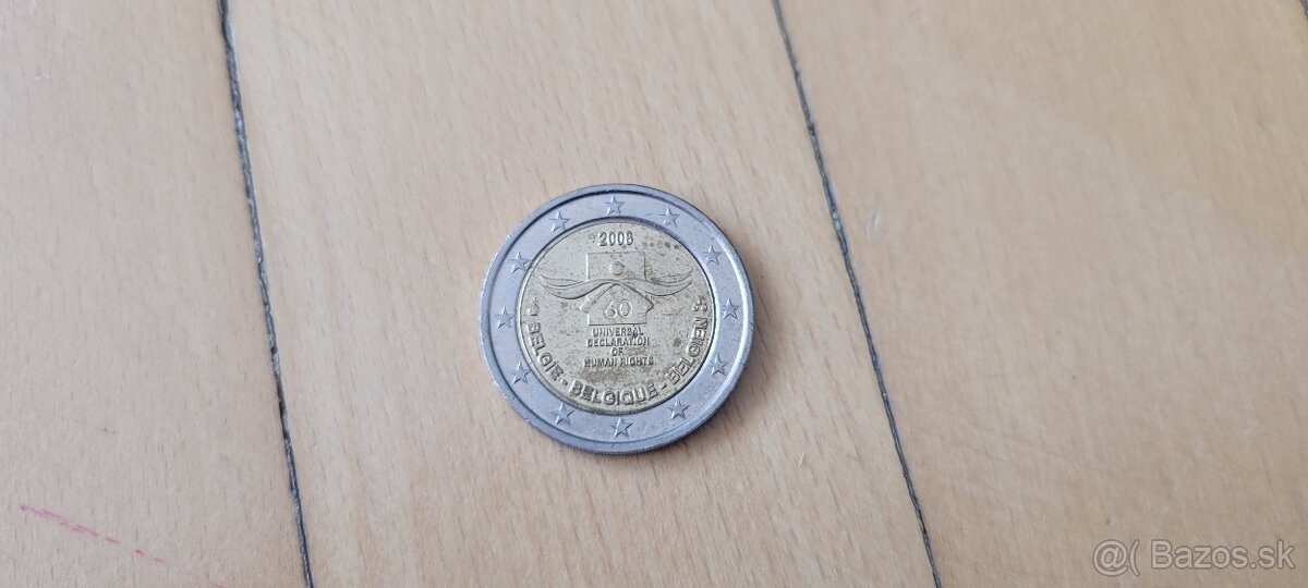 2 euro pamätné mince Belgicko - 9