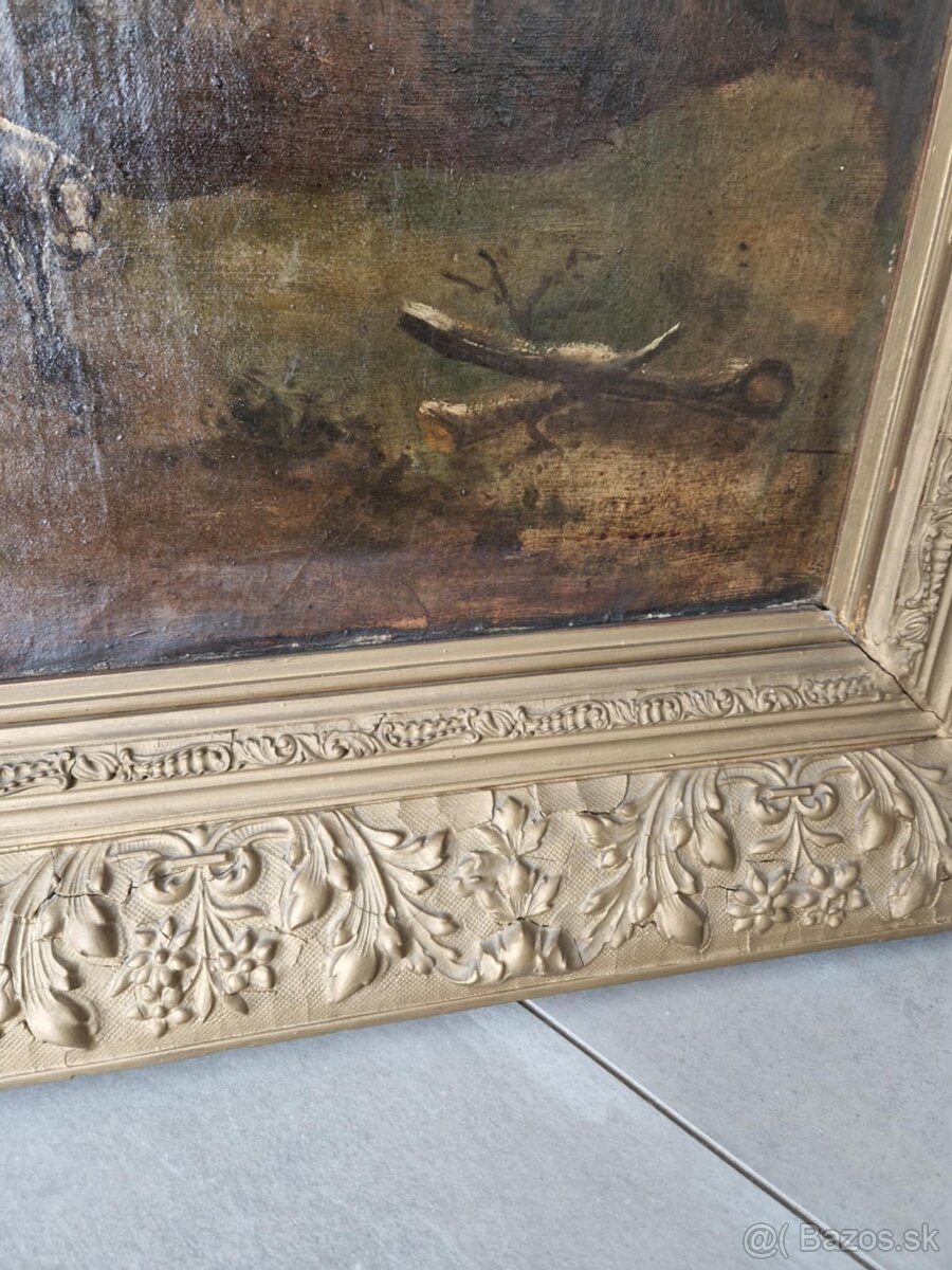 Starožitný obraz... - 9