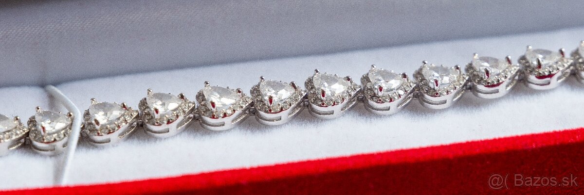 Strieborný náramok - 9