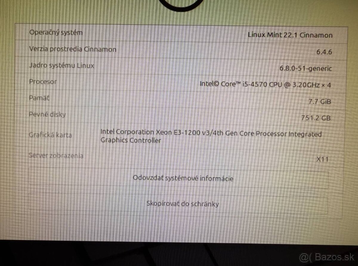 Počítač Dell OptiPlex 9020 – i5-4570 / LINUX MINT / 500G HDD - 9