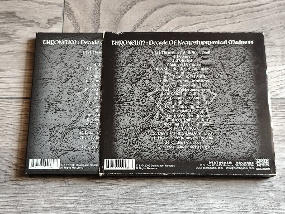 THRONEUM - "Decade Of..." 2006 digi CD-comp. - 9