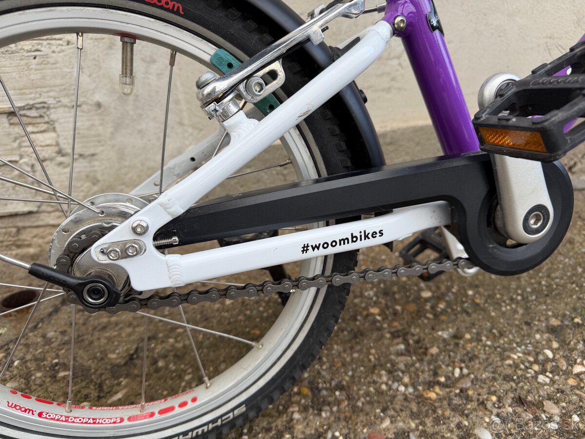 Woom 3 Automagic fialovy - 9