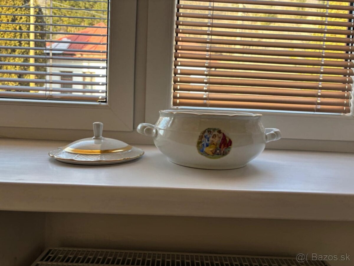 porcelánový riad tri grácie - 9