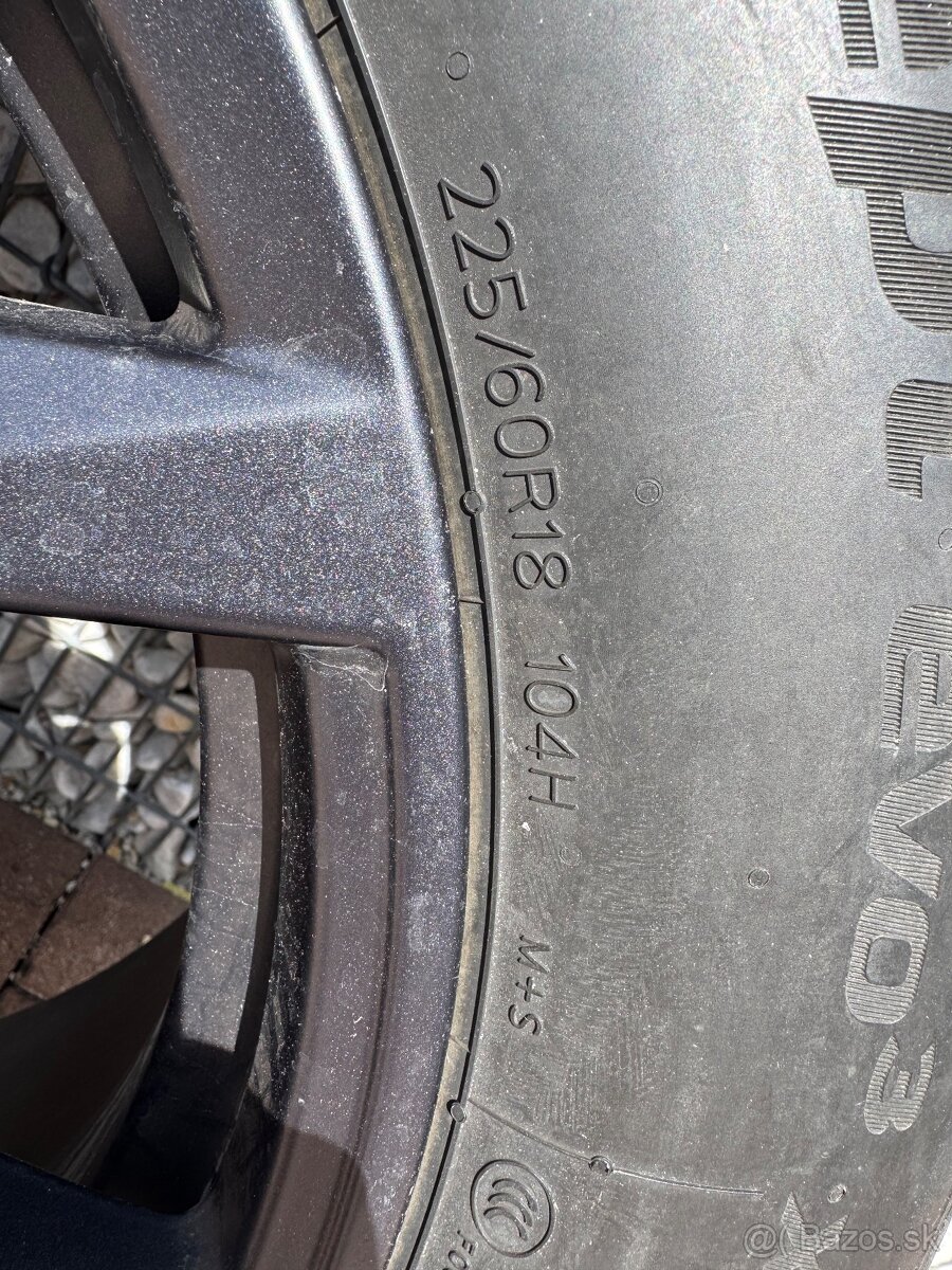 Zimné kolesá 225/60 R18 na BMW X3 G45 - 9