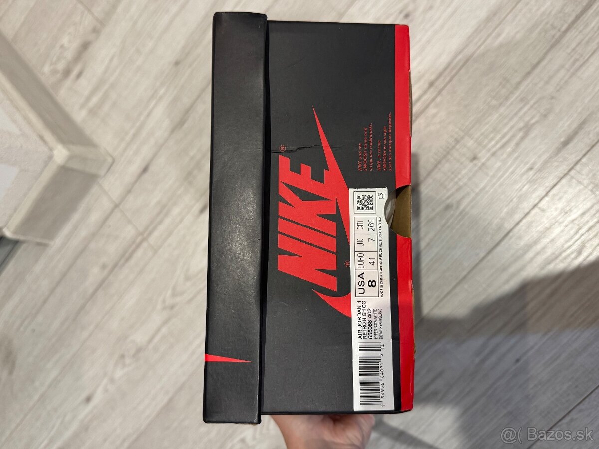 Nike Air Jordan High Hyper Royal - 9