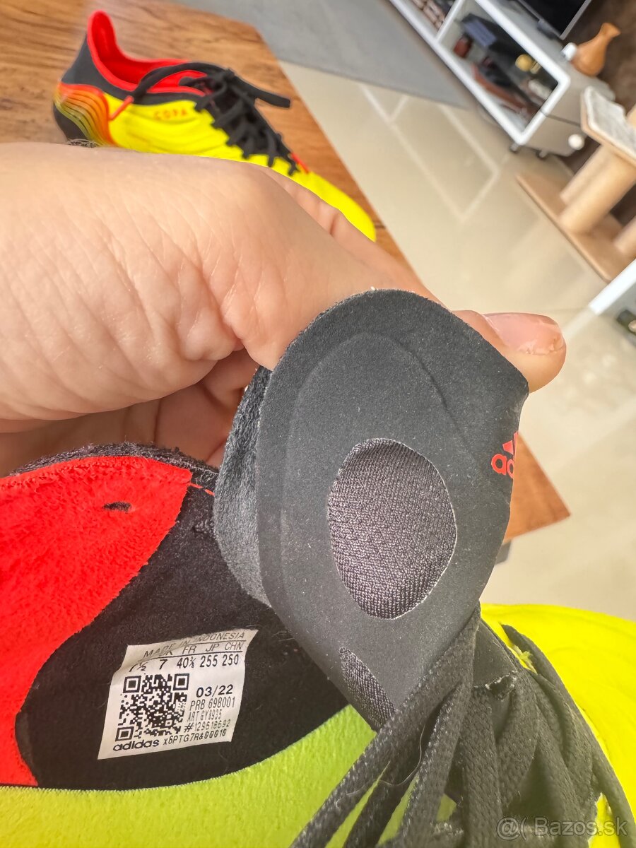 Kopačky kožené Adidas Copa 39-40 (25,5cm) - 9