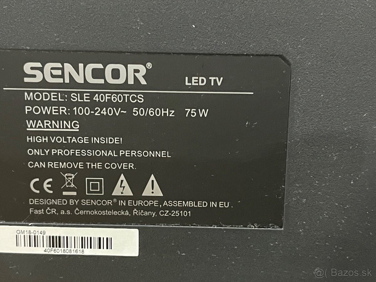 Sencor SLE 40F60TCS FHD 102cm - 9