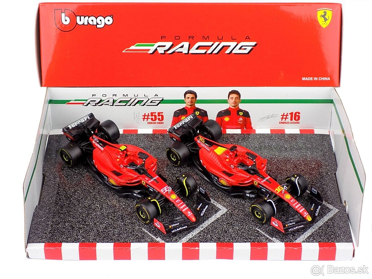 Dvojset F1 FERRARI a RED BULL 1:43 Bburago - 9
