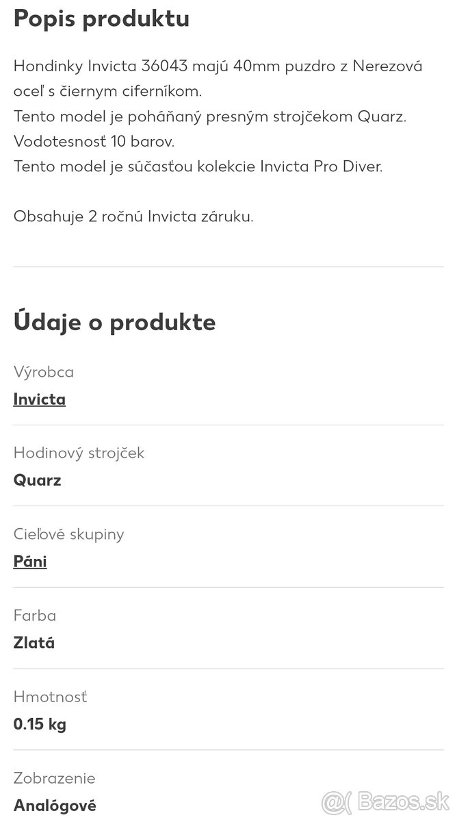 Hodinky Invicta - 9