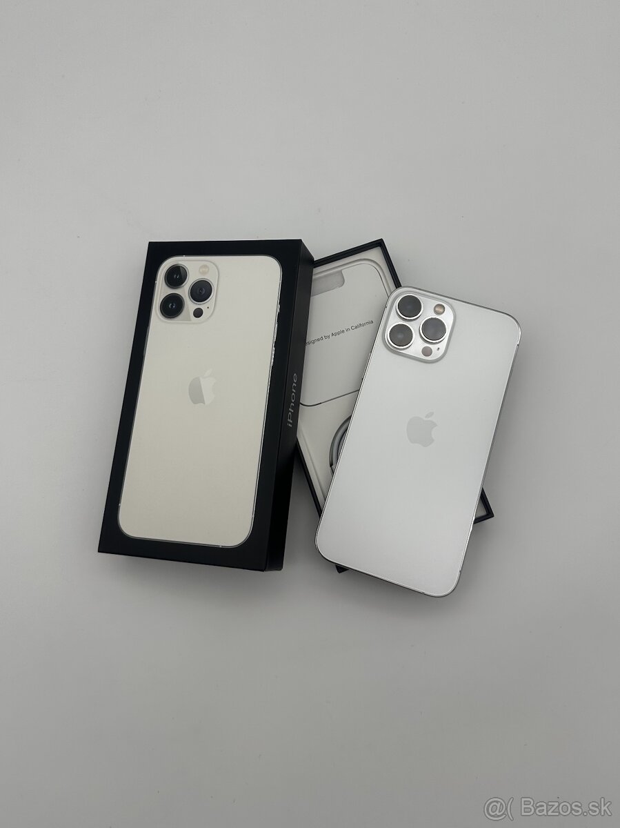 iPhone 13 Pro Max 128GB Silver + ZÁRUKA - 9