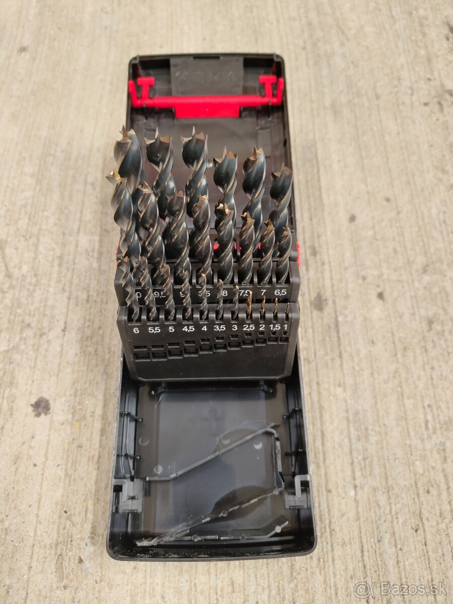 Predám rôzne vrtáky, kov, drevo, závity, Vysoká kvalita - 9