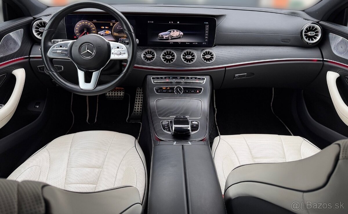 Mercedes-Benz CLS 300D 3xAMG-Line DESIGNO MASÁŽ WEBASTO - 9