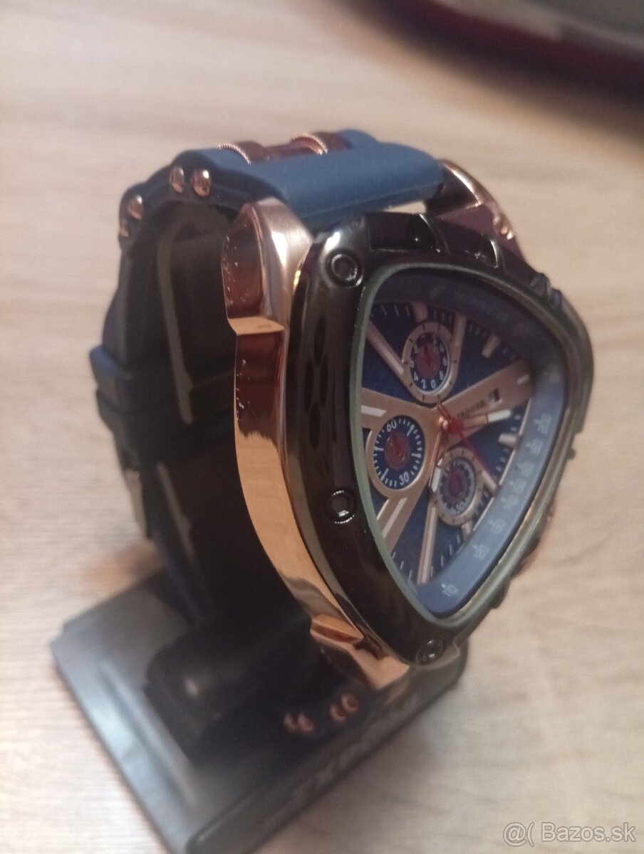 Nádherné pánske moderné hodinky.. mohutné - 9